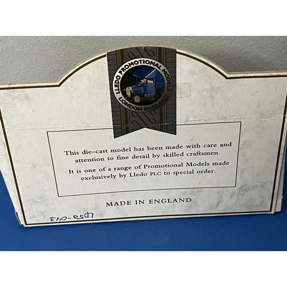 Vintage LLEDO Morris Van Truck Diecast 3M: la Tua carta vincente! LP52-043 - Picture 6 of 8